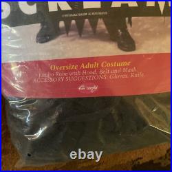 Vintage 1997 Scream Stalker Halloween Costume NWT Fun World Ghostface OSFM 90s