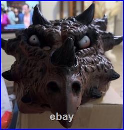 Vintage 1998 Bloodstone Monster Creature Horror Bowl Sculpture Halloween Decor