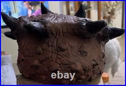 Vintage 1998 Bloodstone Monster Creature Horror Bowl Sculpture Halloween Decor