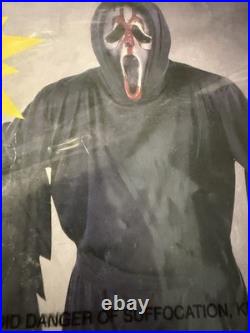 Vintage 1999 Fun World Scream Stalker Bleeding Ghost Face Costume Adult