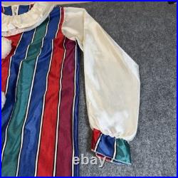 Vintage 80s 90s Collegeville Clown Costume Size Small Halloween Unisex No Flaws
