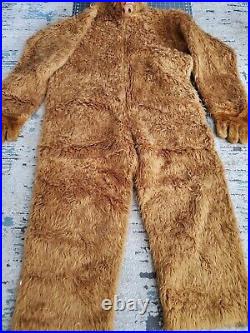 Vintage ALF Halloween Costume Adult Furry & Rubber Mask Suit Collegeville
