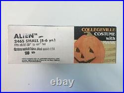 Vintage Alien 3 1992 Collegeville Costume Mask Small Child Not Ben Cooper