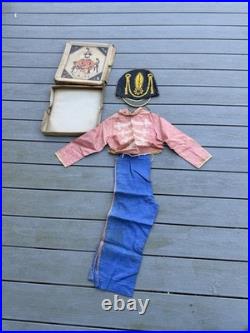 Vintage Antique 1920's 1930's Masquerade Halloween Costume Drum Major Size S