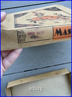 Vintage Antique 1920's 1930's Masquerade Halloween Costume Drum Major Size S