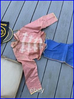 Vintage Antique 1920's 1930's Masquerade Halloween Costume Drum Major Size S
