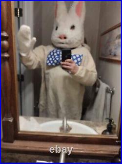 Vintage Antique Creepy Rabbit Halloween Costume Rare