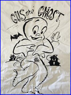 Vintage BEN COOPER Gus The Ghost Cotton Flannel Costume In Original Box Size Lg