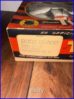 Vintage! BUGS BUNNY #2103 1966 Collegeville COSTUME BOX Looney Tunes Halloween