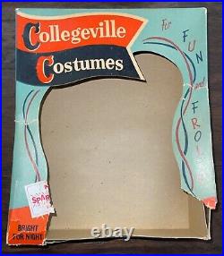 Vintage! BUGS BUNNY #2103 1966 Collegeville COSTUME BOX Looney Tunes Halloween