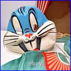 Vintage! BUGS BUNNY #2103 Small Collegeville COSTUME BOX Looney Tunes Halloween