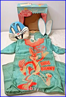 Vintage! BUGS BUNNY #2103 Small Collegeville COSTUME BOX Looney Tunes Halloween