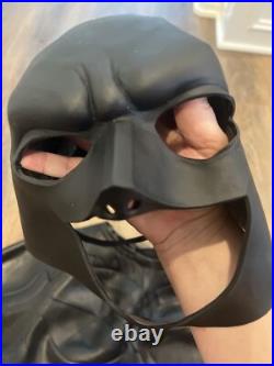 Vintage Batman Costume Rubber Mask/Feet/Gloves/Torso/Undershirt RARE