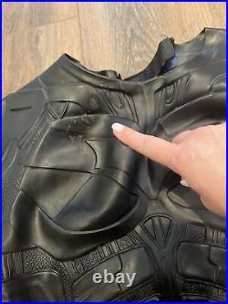 Vintage Batman Costume Rubber Mask/Feet/Gloves/Torso/Undershirt RARE