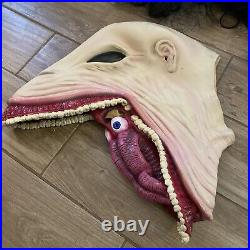 Vintage Beetlejuice Adam and Barbara Halloween Costume Latex Masks Warner Bros