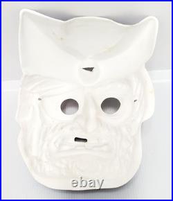Vintage Ben Cooper 1963 Blackbeard Pirate Mask Costume Original 1960s Halloween