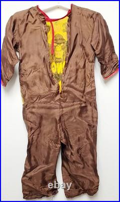Vintage Ben Cooper 1963 Kongo Gorilla Mask Costume 1960s Halloween King Kong