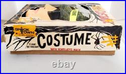 Vintage Ben Cooper 1964 Secret Agent Mask Costume Box Original 1960s Halloween