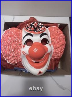 Vintage Ben Cooper Clown Halloween Costume #256 Size 12-14 Complete with Box