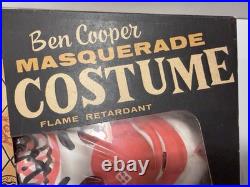Vintage Ben Cooper Clown Halloween Costume #256 Size 12-14 Complete with Box