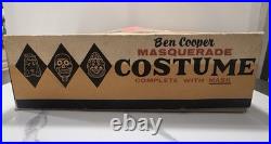 Vintage Ben Cooper Clown Halloween Costume #256 Size 12-14 Complete with Box
