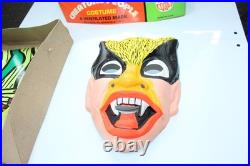 Vintage Ben Cooper Costume Creature People The Bat With Mask In Original Box