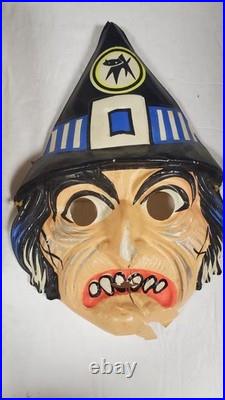Vintage Ben Cooper GLITTERY WITCH Halloween Costume