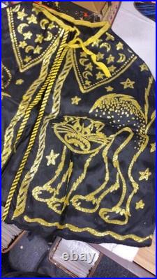 Vintage Ben Cooper GLITTERY WITCH Halloween Costume