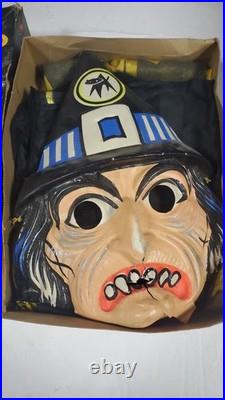 Vintage Ben Cooper GLITTERY WITCH Halloween Costume