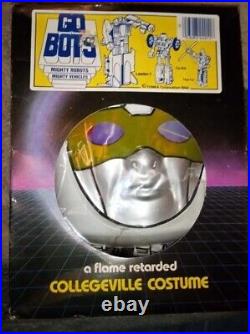 Vintage Ben Cooper Go Bots Cykill Tonka Costume & Mask With Original Box Lg 12-14