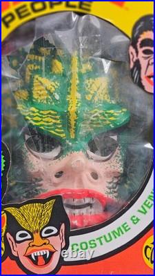 Vintage Ben Cooper Halloween Monsters Creature People DRAGONMAN Costume