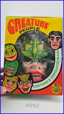 Vintage Ben Cooper Halloween Monsters Creature People DRAGONMAN Costume