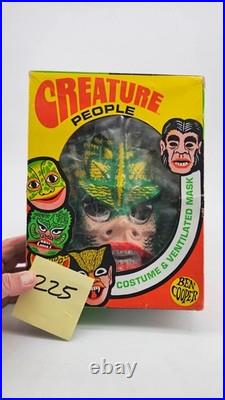 Vintage Ben Cooper Halloween Monsters Creature People DRAGONMAN Costume