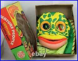 Vintage Ben Cooper Halloween Monsters Creature People Frogman Costume Med