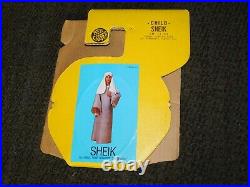 Vintage Ben Cooper Halloween Party Costume Child Sheik Small 4-6