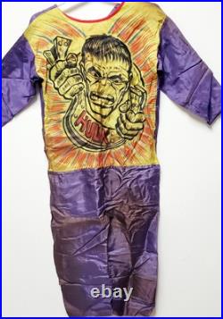 Vintage Ben Cooper Incredible HULK costume 1966 Marvel 1960s Halloween