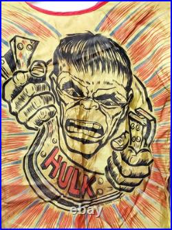 Vintage Ben Cooper Incredible HULK costume 1966 Marvel 1960s Halloween