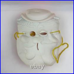 Vintage Ben Cooper Laurel Hardy Costume Child Double Face Mask 1966 Larry Harmon
