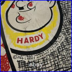 Vintage Ben Cooper Laurel Hardy Costume Child Double Face Mask 1966 Larry Harmon