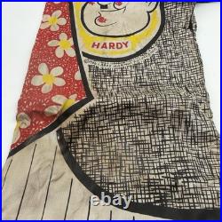 Vintage Ben Cooper Laurel Hardy Costume Child Double Face Mask 1966 Larry Harmon
