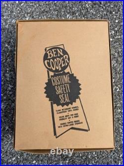 Vintage Ben Cooper MASK Witch Childless Cat Lady Color Brite W BOX