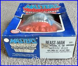 Vintage Ben Cooper Master of The Universe Beast-Man Costume & Mask in the Box