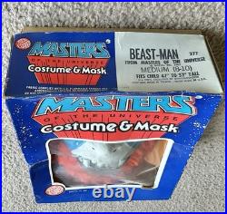 Vintage Ben Cooper Master of The Universe Beast-Man Costume & Mask in the Box