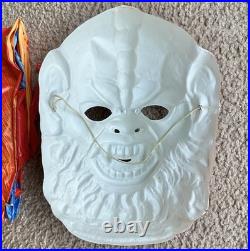 Vintage Ben Cooper Master of The Universe Beast-Man Costume & Mask in the Box