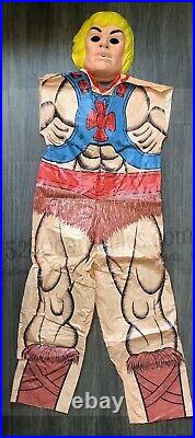 Vintage Ben Cooper Masters of the Universe He-Man & Skeletor Halloween Costumes