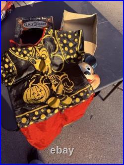 Vintage Ben Cooper Mickey Mouse Costume w Mask Box Disney Halloween 60s