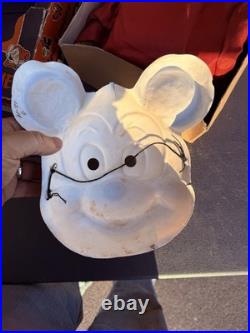 Vintage Ben Cooper Mickey Mouse Costume w Mask Box Disney Halloween 60s