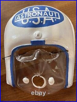 Vintage Ben Cooper NASA U. S. Astronaut Costume & Mask Box 1940's 1960's RARE