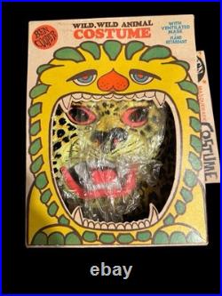 Vintage Ben Cooper Panther Wild, Wild Animal Halloween Costume Complete With Box
