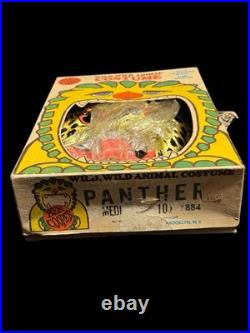 Vintage Ben Cooper Panther Wild, Wild Animal Halloween Costume Complete With Box